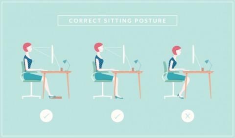 postura sentada 3 Cómo se dañan tus órganos al sentarte mal